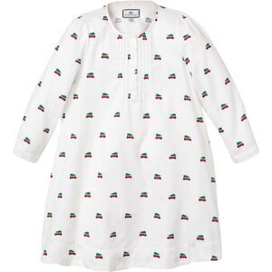 Petite Plume Girls Nightgown Size 8 Christmas Pajamas Holiday Journey Lng Sleeve